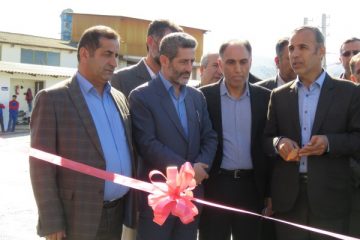 شرکت شمال بتن به افتتاح رسید