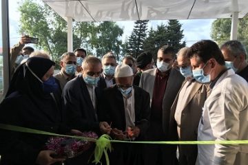 بخش دیالیز بیمارستان محمودآباد افتتاح شد