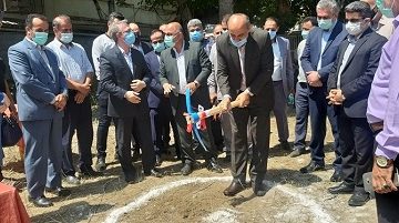 کلنگ احداث ساختمان جدید تامین اجتماعی چالوس بر زمین زده شد