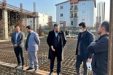 پیگیری عملیات عمرانی و طرح احداث بخش های جدید تنها بیمارستان شهر نور