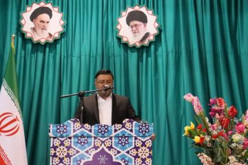 ارائه گزارش عملکرد یکساله توسط شهردار نور در تریبون نماز جمعه