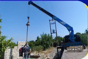 ۱۰ حلقه چاه کشاورزی برای آبیاری بیش از ۲۰۰ هکتار شالیزار تجهیز شد