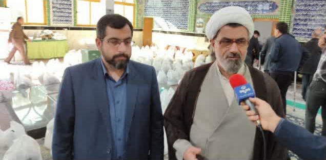 توزیع ۲۵۵ بسته معیشتی موقوفات در راستای طرح قرار دوازدهم در بهشهر