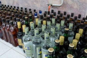 کشف و ضبط مشروبات الکی داخل ظرف آبمیوه و آب معدنی
