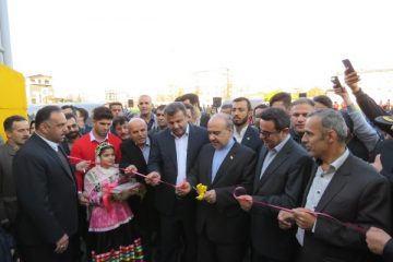 ورزشگاه پنج هزار نفری شهید عباسعلی ناطق‌نوری به بهره برداری رسید