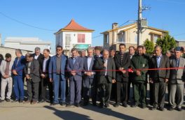 افتتاح طرح هادی خیابان اصلی روستای شهرک امام چمستان