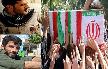 تشییع دو شهید مدافع حرم خان‌طومان در مازندران