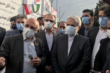 معاون رییس جمهوری از سد لاستیکی سرخرود بازدید کرد