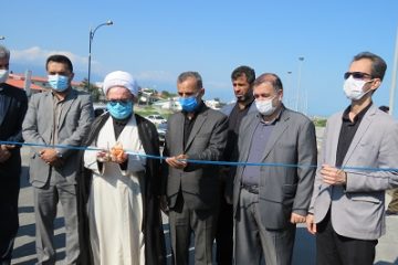 فاز سوم بزرگراه ساحلی امام علی (ع) شهر نور بهره برداری شد