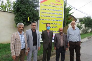 طرح هادی روستای میرنا چمستان در هفته دولت افتتاح شد