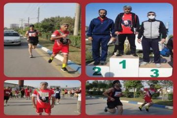 کسب مقام نخست مسابقه ورزشی دو و میدانی توسط کارمند دانشگاه مازندران