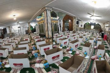 کمک مومنانه یلدایی موقوفات به ۵۰۰ نیازمند قائمشهری
