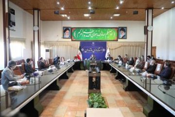 برگزاری جلسه اعضای شورای آمایش آموزش عالی استان با استاندار مازندران