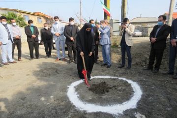 کلنگ ساختمان دهیاری و شورای اسلامی روستای ورازده علیا به زمین زده شد / افتتاح خانه هلال و مدیریت بحران روستایی