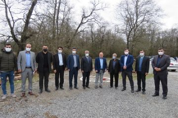 ساختمان مدیریت پارک جنگلی و نظارت منابع طبیعی و شهرداری ایزدشهر افتتاح شد/ کلنگ سردرب پارک جنگلی ایزدشهر به زمین زده شد
