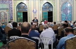 پرده‌برداری از ضریح امامزاده عباس(ع) بندپی بابل در دهه کرامت