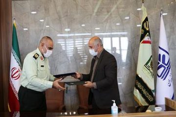 انعقاد تفاهم‌نامه همکاری بین دانشگاه مازندران و نیروی انتظامی استان مازندران