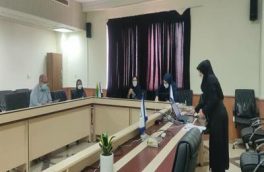 مراسم دفاع از پایان‌نامه اولین دانشجوی روان‌شناسی ورزشی در مقطع کارشناسی ارشد