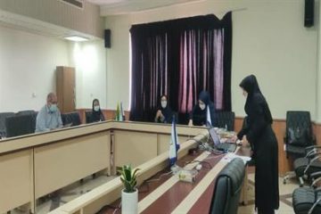 مراسم دفاع از پایان‌نامه اولین دانشجوی روان‌شناسی ورزشی در مقطع کارشناسی ارشد