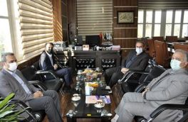 نشست رییس پارک علم و فناوری مازندران با سرپرست دانشگاه مازندران