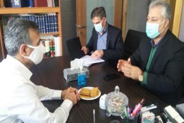 دیدار مدیر امور دانشجویی دانشگاه مازندران با معاون امور دانشجویان صندوق رفاه دانشجویان کشور