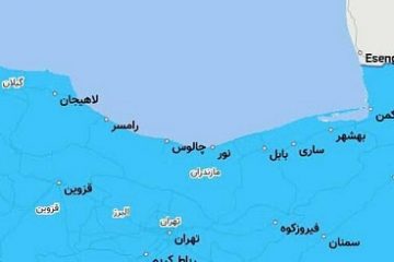 رنگ کرونایی مازندران یکپارچه آبی شد
