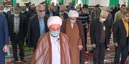 نماز ظهر و عصر در مسجد جامع شهر رویان اقامه شد