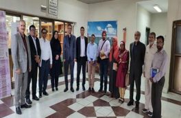 دیدار اساتید رشته ادبیات فارسی دانشگاه‌های کشور هند با معاون پژوهش و فناوری دانشگاه مازندران