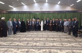دیدار اعضای کمیسیون برنامه ، بودجه و محاسبات مجلس شورای اسلامی با آیت‌الله سید احمد علم‌الهدی نماینده ولی فقیه در استان خراسان رضوی