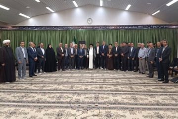 دیدار اعضای کمیسیون برنامه ، بودجه و محاسبات مجلس شورای اسلامی با آیت‌الله سید احمد علم‌الهدی نماینده ولی فقیه در استان خراسان رضوی