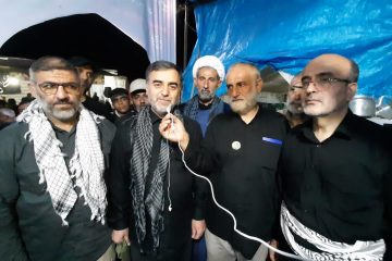 موکب اوقاف مازندران در سامرا تداعی کننده رشادت‌های لشکر ۲۵کربلا است