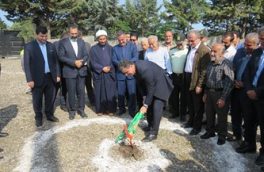 پروژه اصلاح هندسی ورودی شهر ایزدشهر کلنگ زنی شد