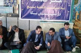 برگزاری میز خدمت در روستای طوسکلا