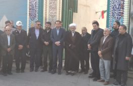 افتتاح پروژه تعریض محور ۱۴ متری کوچه مسجد سجادیه شهرستان نکا