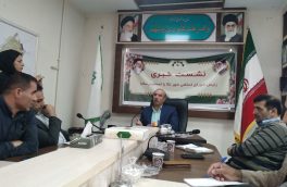 نشست خبری میری رییس شورای اسلامی شهر نکا با اصحاب رسانه