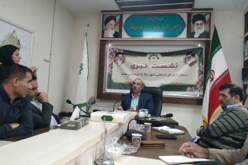 نشست خبری میری رییس شورای اسلامی شهر نکا با اصحاب رسانه
