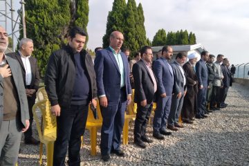ایستگاه فرستنده شهید لقمانی نکا بهره برداری شد