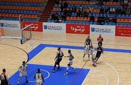 کاله مازندران جایگاه دومی لیگ برتر بسکتبال را حفظ کرد