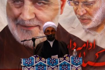 برگزاری سومین سالگرد شهادت حاج قاسم سلیمانی در مصلای الغدیر نور