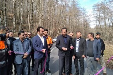بهره برداری از آسفالت محور بند بن لایی نکا
