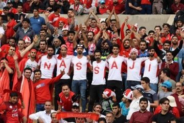ظرفیت حضور تماشاگران در دیدار نساجی-پرسپولیس افزایش نمی یابد