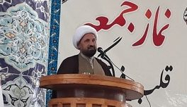 سخنرانی مدیرکل کمیته امداد مازندران در مصلی نماز جمعه شهرستان گلوگاه