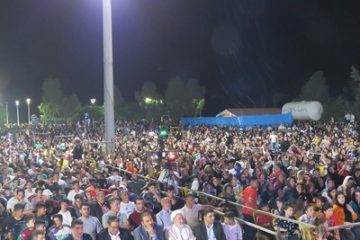 استقبال بی نظیر مردم از جشن غدیر رویان