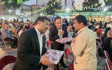 تجلیل ستاد برگزاری جشن غدیر شهرستان نور از شهردار و واحد روابط عمومی شهرداری نور