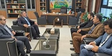 دیدار مدیر کل و معاونین کمیته امداد استان مازندران با مدیریت شعب بانک کشاورزی