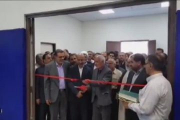 افتتاح سالن ورزشی هنرستان شهید مطهری شهرستان نکا