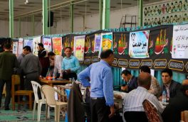 برپایی میز خدمت‌‌ در میعادگاه عاشقان نمازگزار روز جمعه در شهرستان نکا