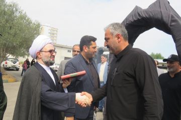 کاروان تدارکات موکب باب الحوائج( ع) شهرستان نور راهی کربلا شد