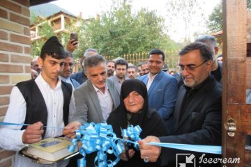 اقامتگاه بومگردی “خوش‌اُو” منطقه لزیر شهرستان نور افتتاح شد/تصاویر