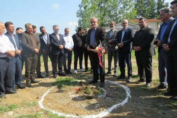 کلنگ خانه کشتی چمستان به زمین زده شد
